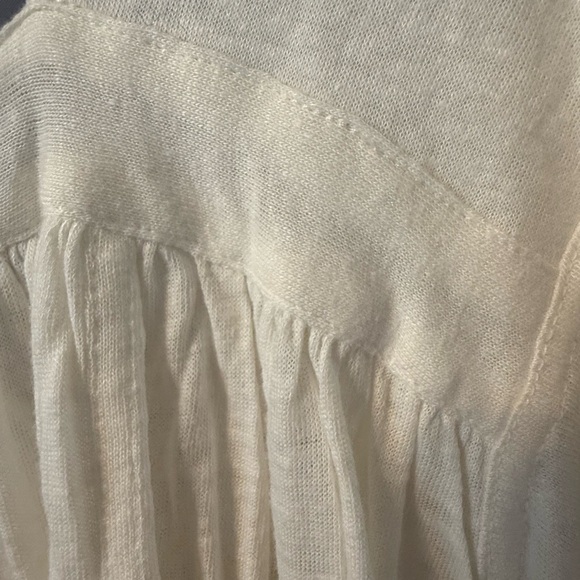 Free People Cream Knit Top - Picture 8 of 10